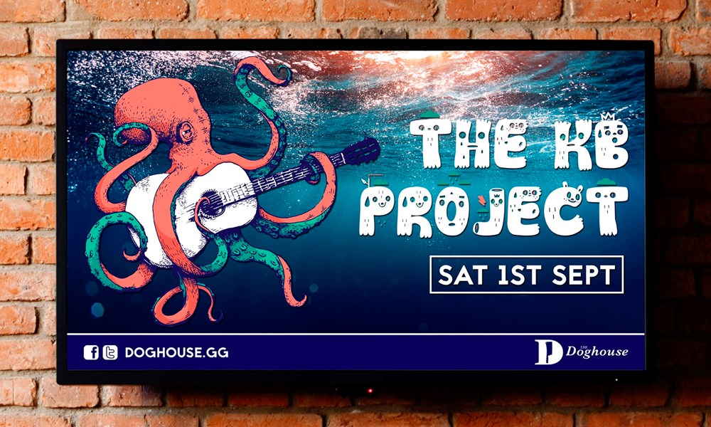 The Doghouse TV Screen Advertising